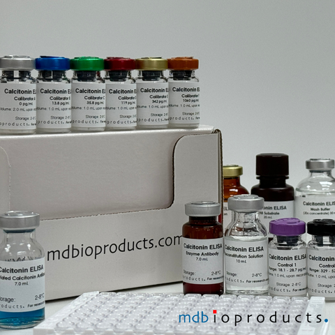 Calcitonin ELISA, ELISA Kit, MD Bioproducts, MD Biosciences
Keywords: elisa kit, elisa test kits, elisa immunoassay kits, calcitonin, calcitonin elisa kit, human calcitonin elisa kit, endocrinology research
