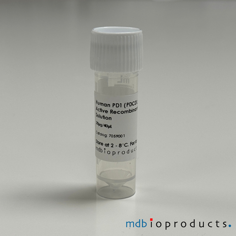 Human PD1 (PDCD1, CD279), Active, Recombinant Protein, Cell Signaling Pathways, MD Bioproducts, MD Biosciences